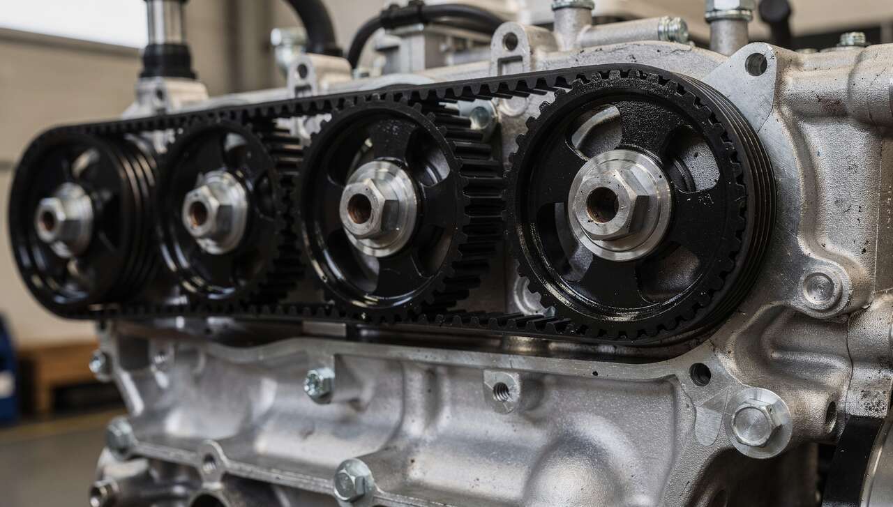 À quoi sert la courroie de distribution ?