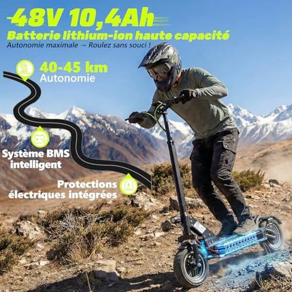 Découvrez notre test détaillé de la trottinette électrique Todimart G2 avec son moteur puissant de 500W et sa batterie longue durée de 499, 2 Wh. Idéale pour des trajets urbains rapides et efficaces.
