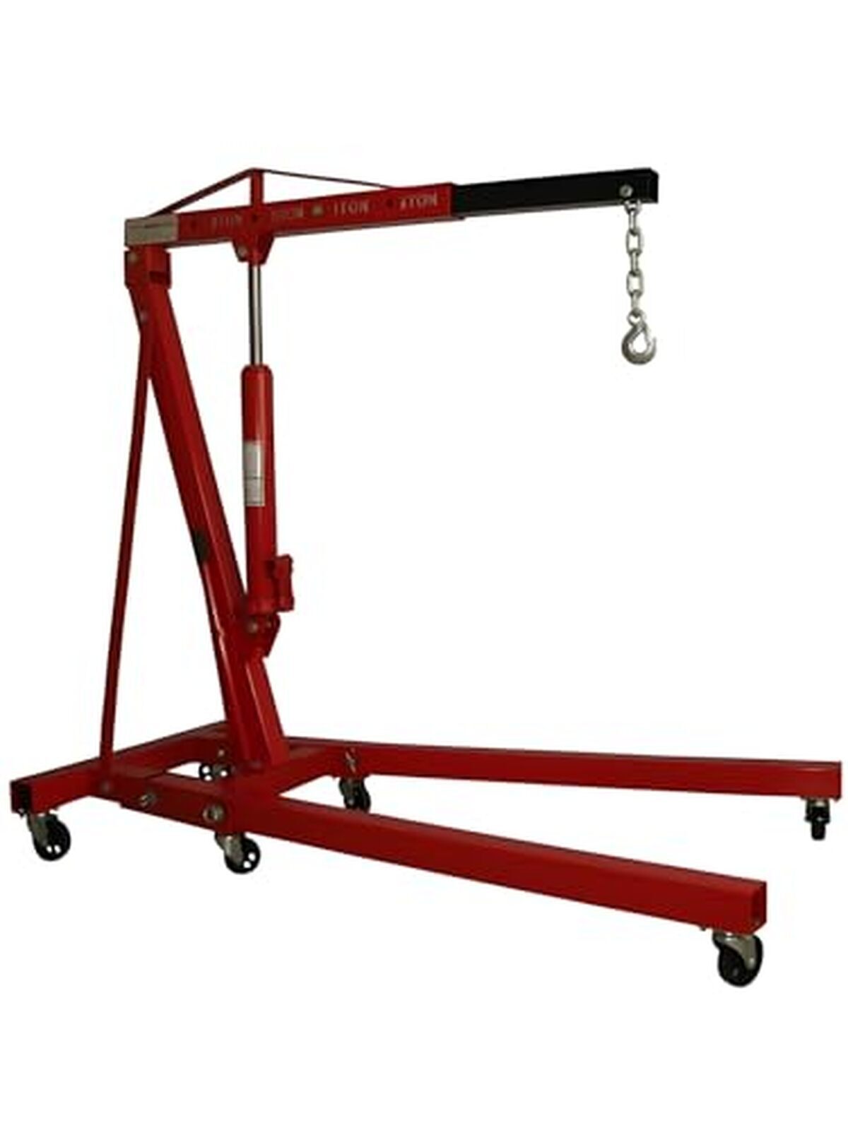 Test : grue de levage hydraulique pliante 2T