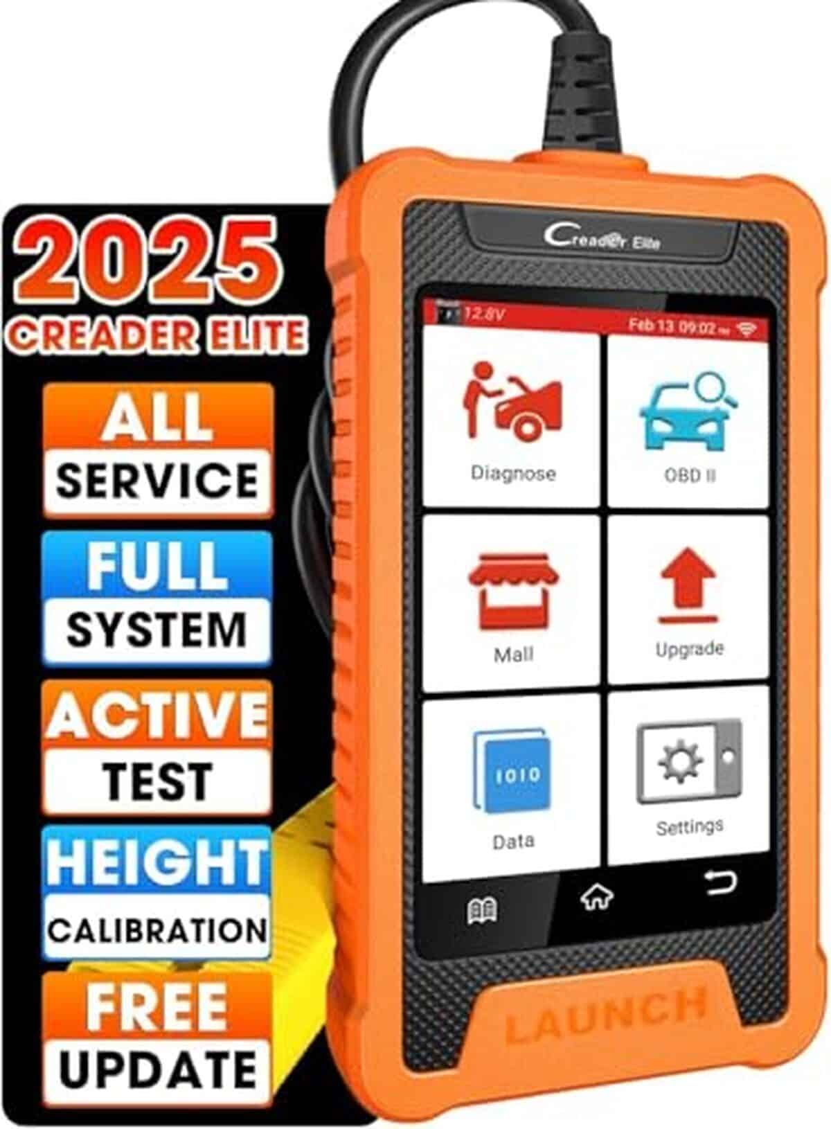 Test Launch X431 Elite : diagnostic auto complet Jaguar Land Rover