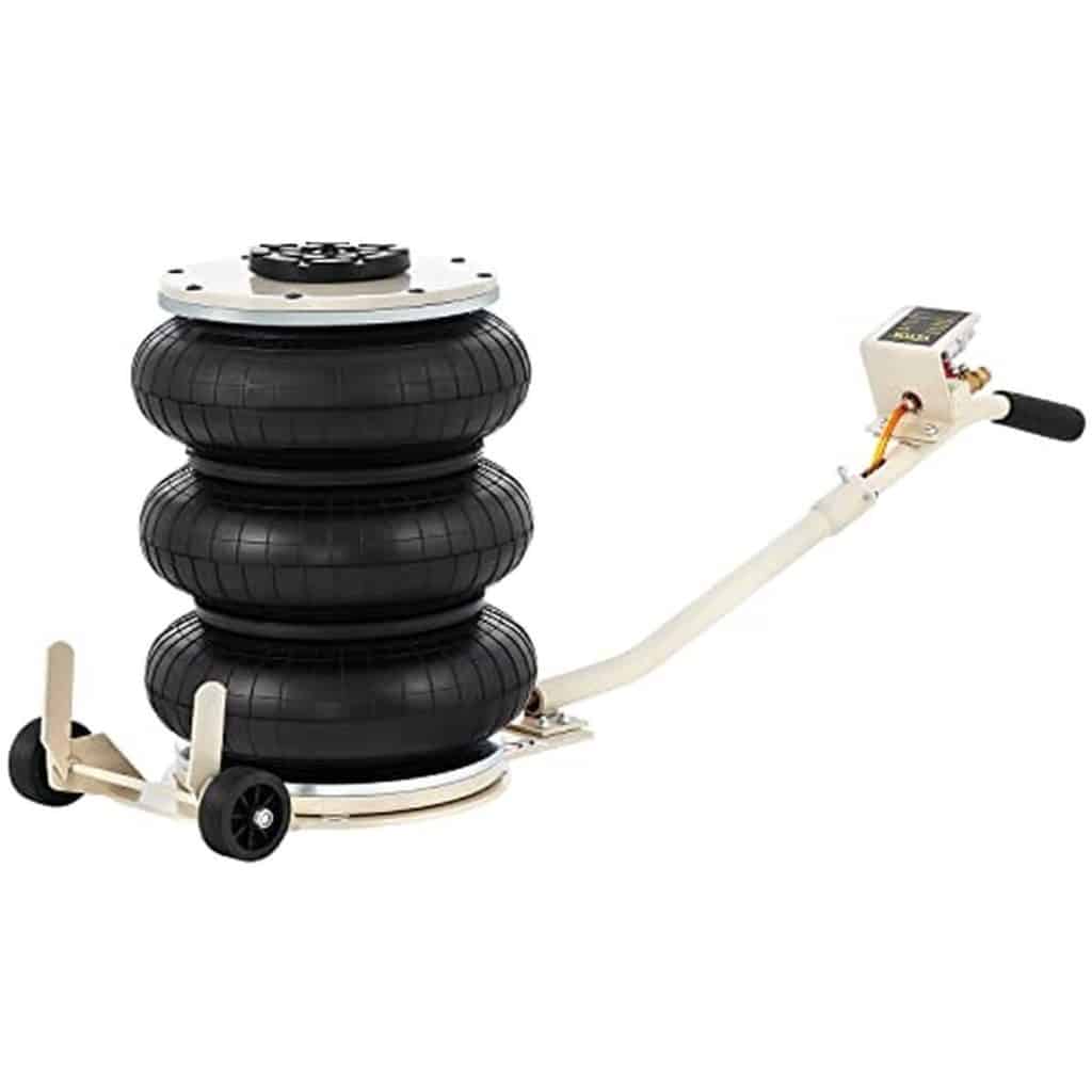 Test : vEVOR cric gonflable 5 tonnes