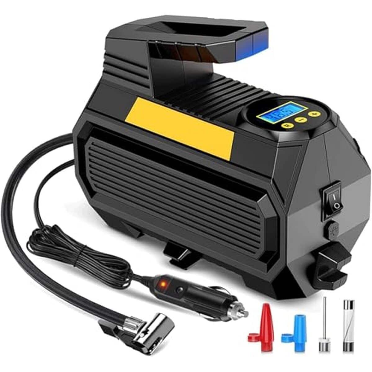 Test du compresseur de pneus Lonleeyu 150 PSI : portable et performant
