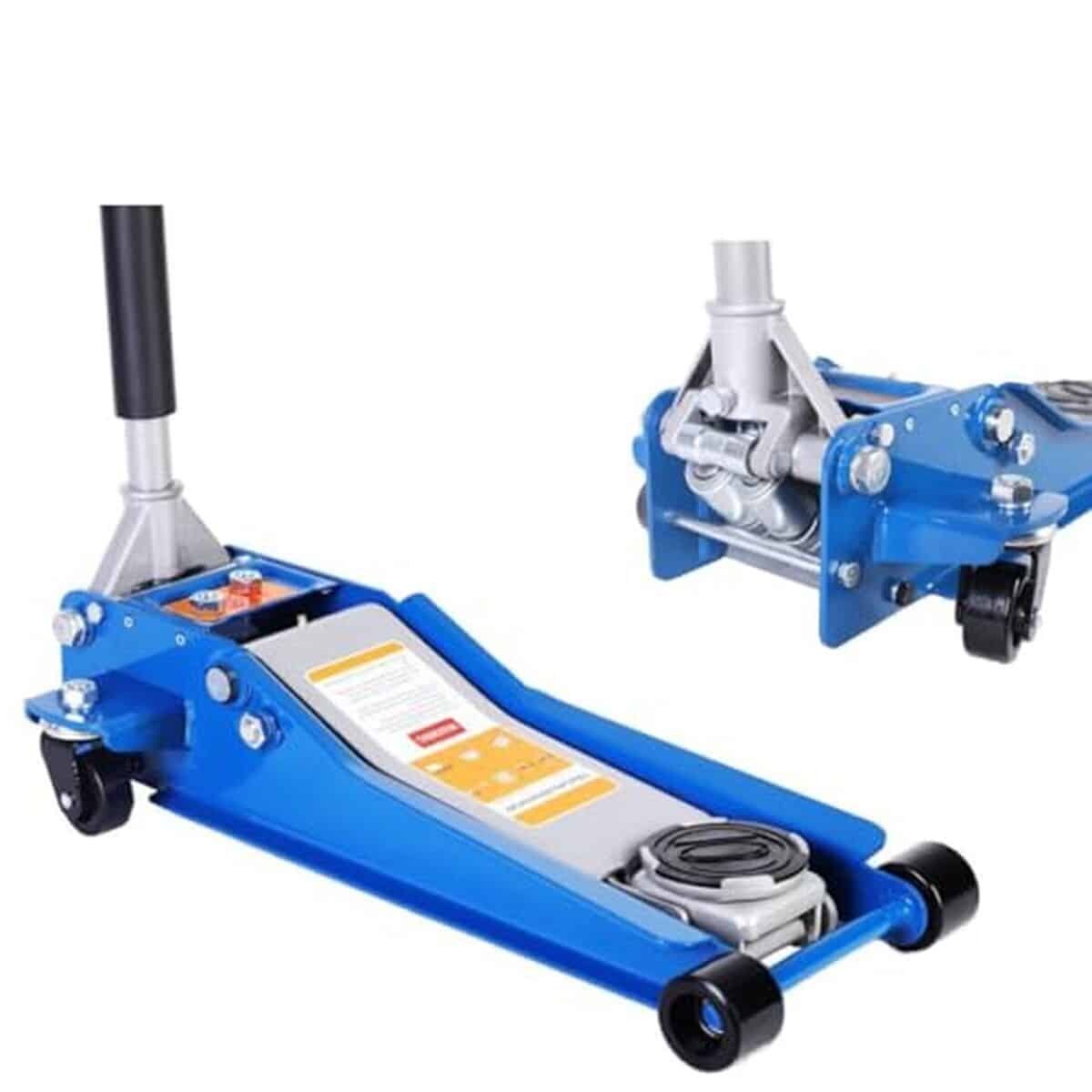 Test du cric hydraulique 4T : élévateur pro et compact