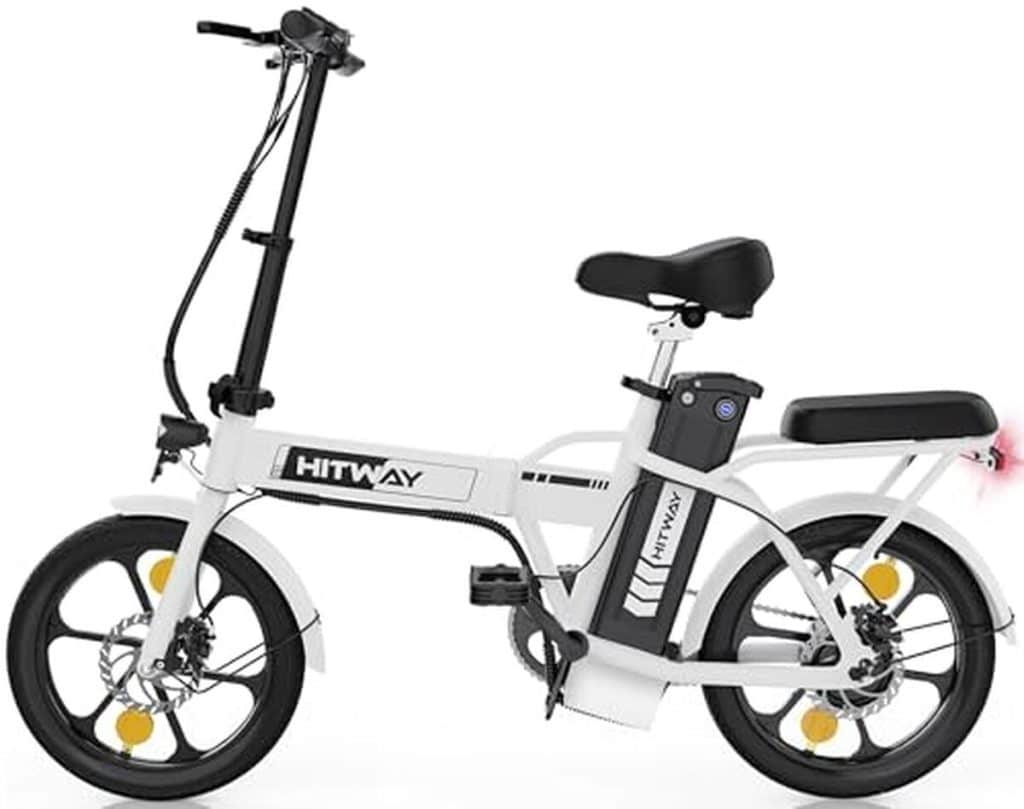 Test du HITWAY vélo électrique pliable 16" : performance urbaine et autonomie