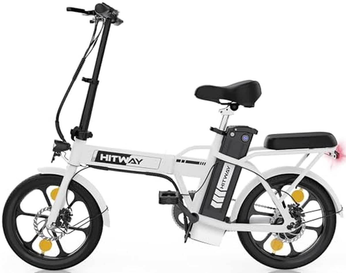 Test du HITWAY vélo électrique pliable 16" : performance urbaine et autonomie