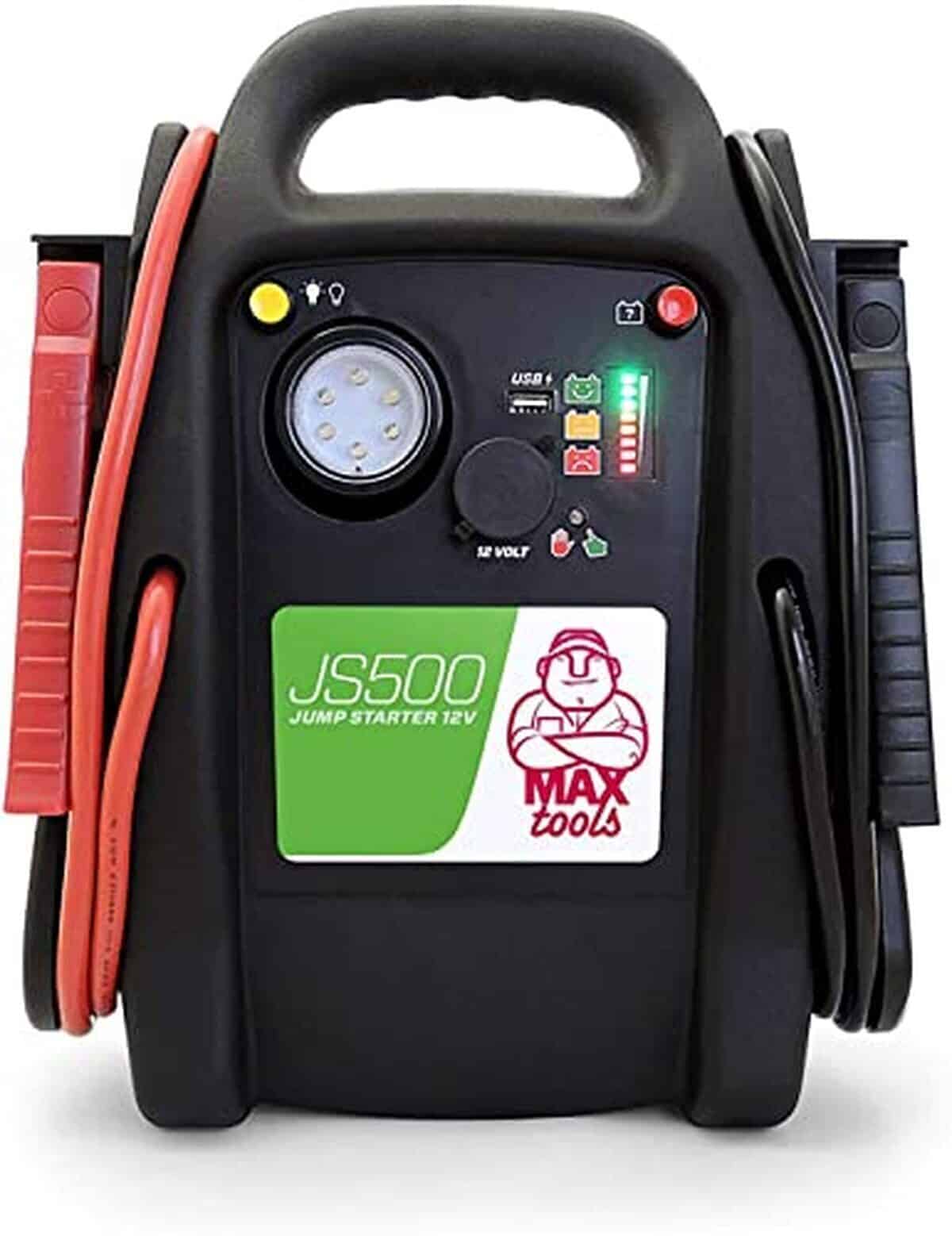 Test du MAXTOOLS JS500 : démarreur d'urgence puissant et polyvalent
