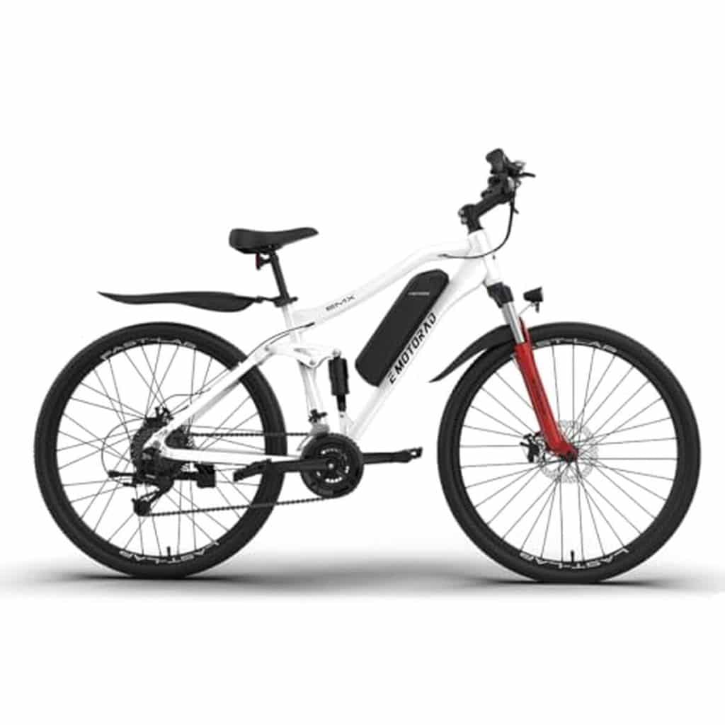 Test du vélo électrique tout-terrain EMotorad emx+ : puissance et confort au rendez-vous
