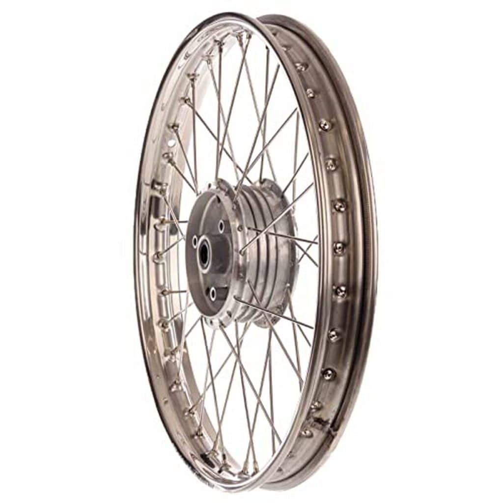 Test : roue 1, 6 x 19 pouces tout acier