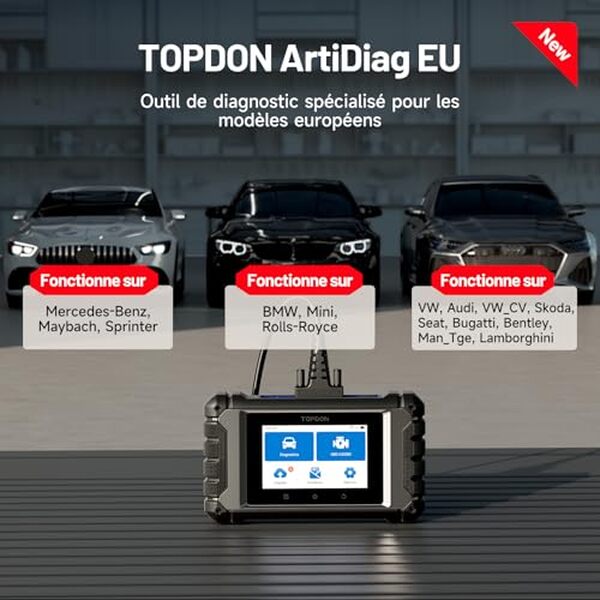 Découvrez notre test détaillé de la valise diagnostic TOPDON ArtiDiag EU : fonctionnalités, compatibilité et performances pour mécaniciens professionnels et passionnés automobiles. 
