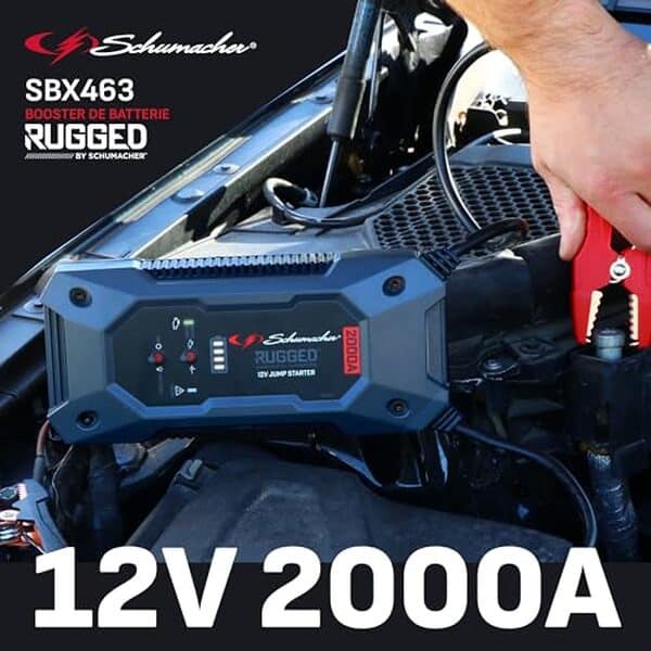 Découvrez notre test complet du démarreur lithium Schumacher SBX463 2000A 12V : performances, avantages et avis pour bien choisir votre batterie de secours. 