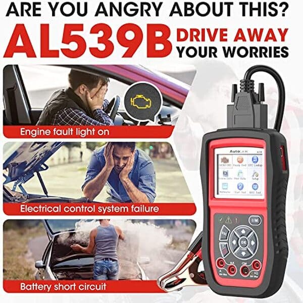 Découvrez notre test complet du scanner de diagnostic OBD2 Autel AL539B avec testeur de batterie et avomètre intégré. Performances, fonctionnalités et avis d'expert.