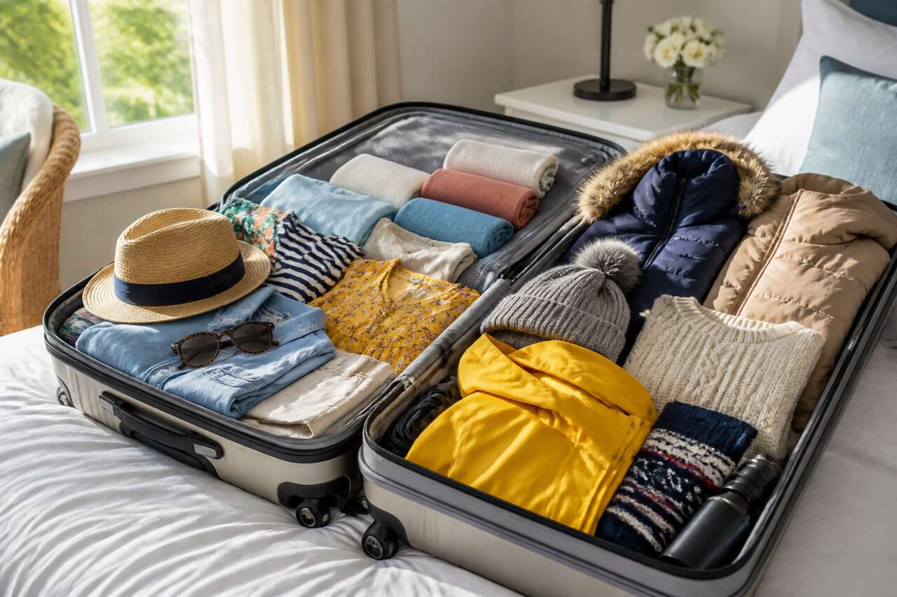 Sélection de vêtements adaptés au climat Sélection de vêtements adaptés au climat
