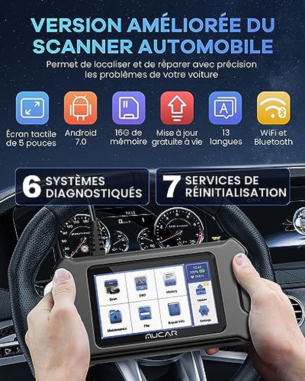 Découvrez notre test détaillé de la valise diagnostic Mucar CS6 : performances, fonctionnalités et avantages pour l'entretien de votre voiture.