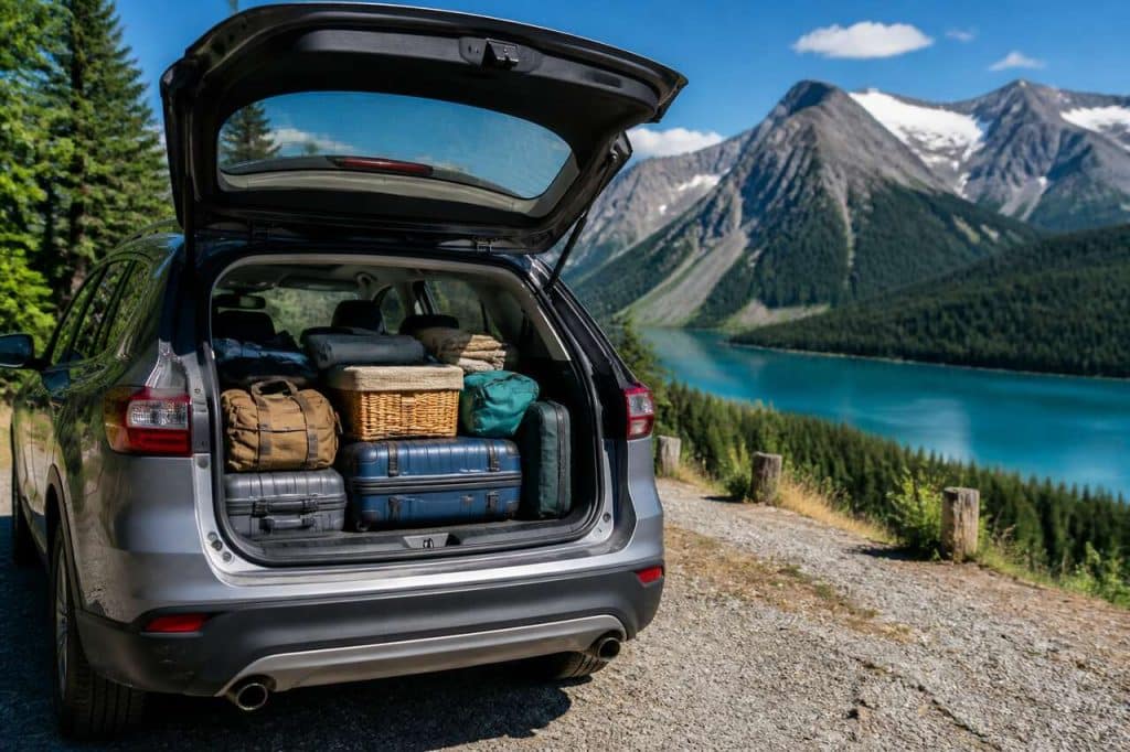 Comment voyager avec une voiture chargée ?