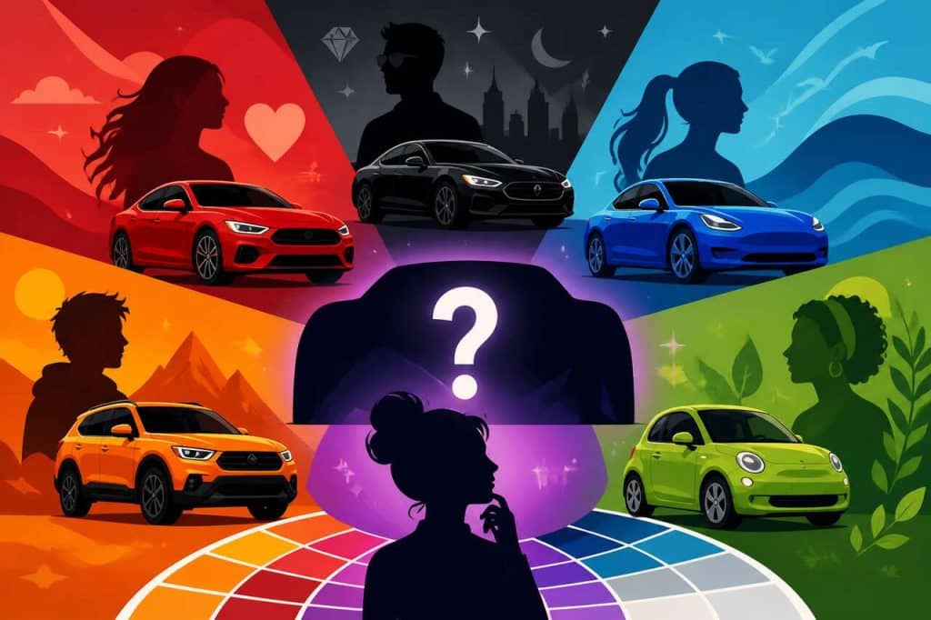 Quelle couleur de voiture choisir selon votre personnalité ?