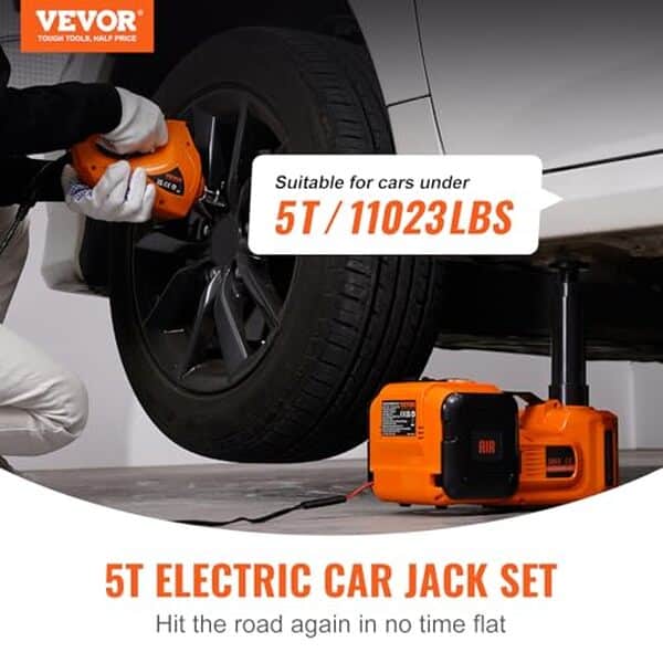 Découvrez notre test du cric hydraulique électrique VEVOR 5 T. Performances, sécurité et polyvalence : le dépanneur idéal pour vos besoins automobiles. 