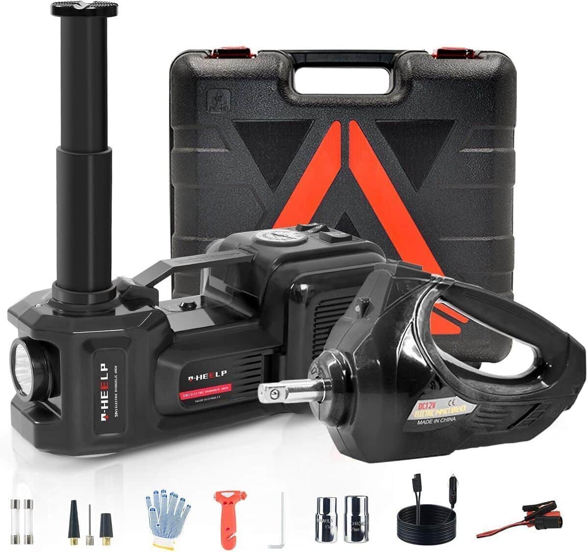 Test du cric E-HEELP 5 tonnes : performance et polyvalence pour véhicules