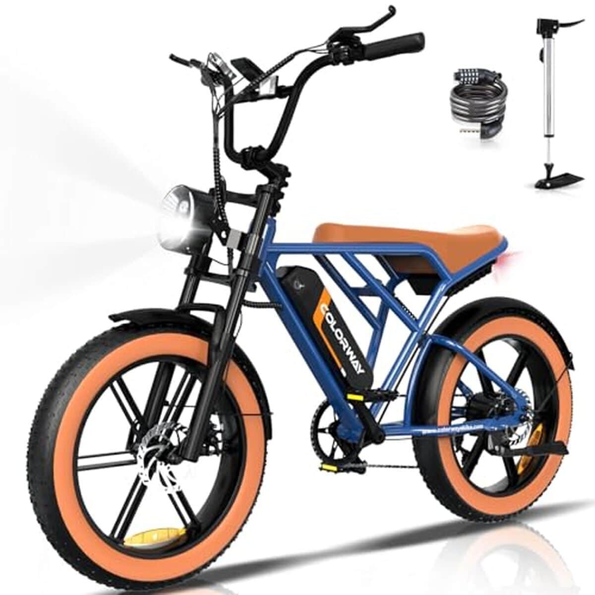 Test du eBike tout-terrain Colorway 250W 20 pouces