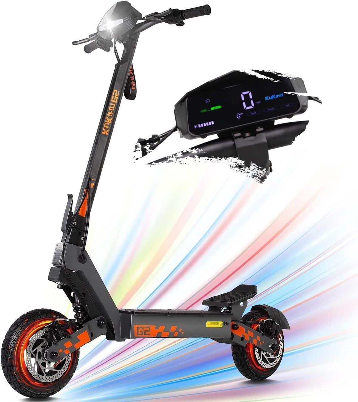 Test : trottinette électrique Kukirin G2, moteur 800W tout-terrain