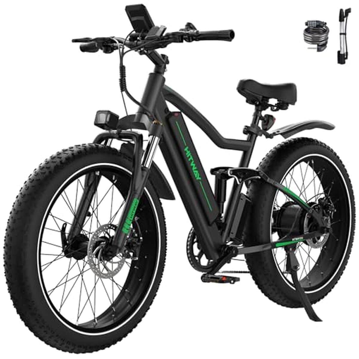 Test : vélo Électrique HITWAY Fat Tire 26" 250W