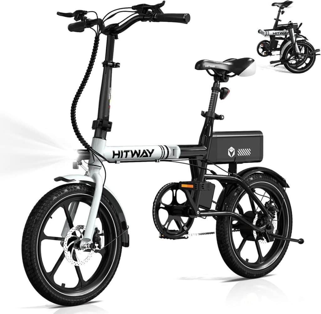 Test : vélo électrique pliable HITWAY 250W