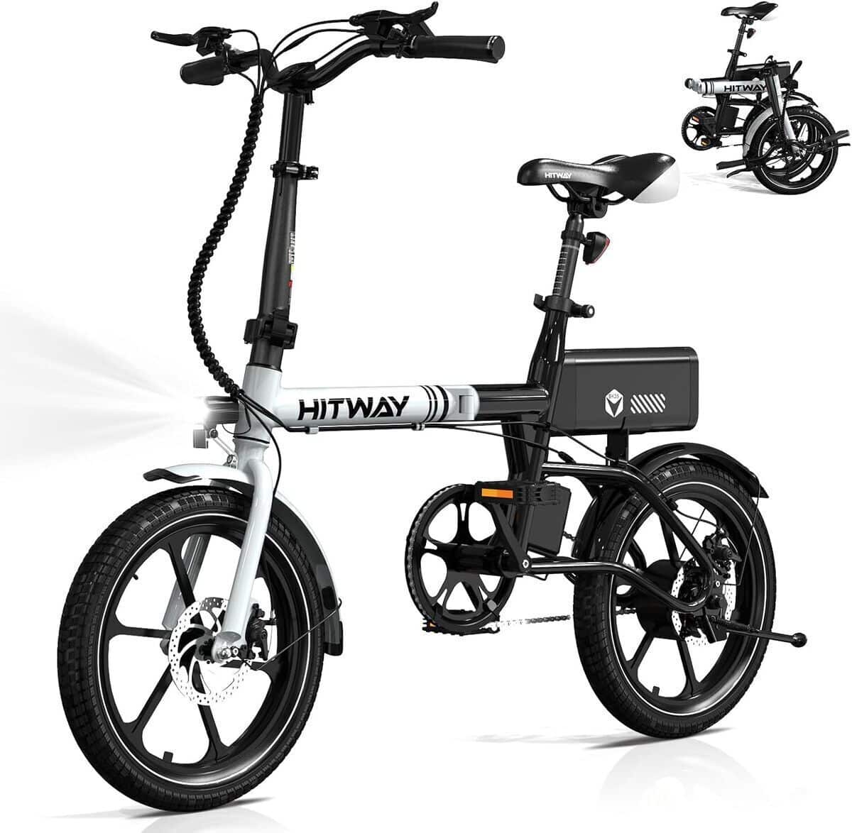 Test : vélo électrique pliable HITWAY 250W