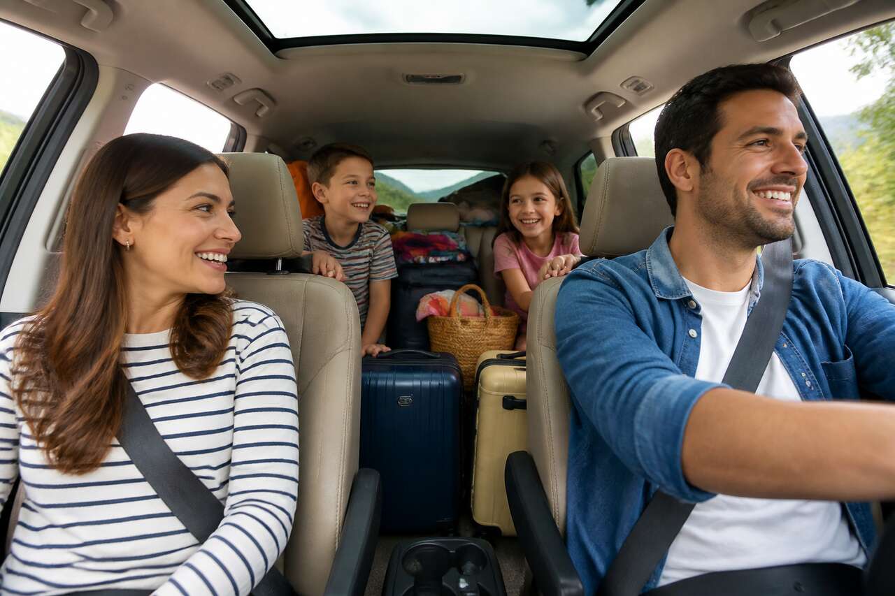Organisation de l'espace dans la voiture