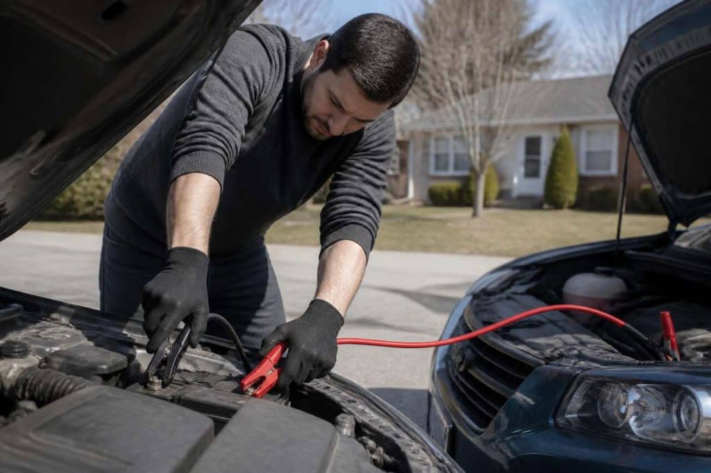 Comment démarrer sa voiture en cas de panne de batterie : guide pratique