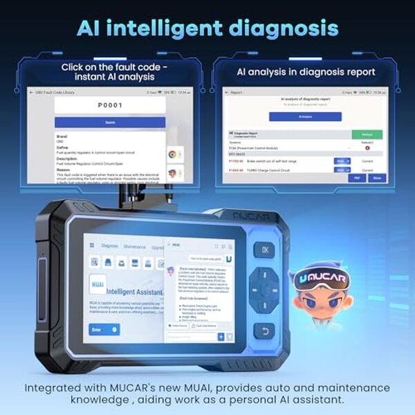Découvrez notre test détaillé du scanner OBD2 MUCAR 632 : diagnostic automobile intelligent, prix et performances. Guide d'achat complet pour l'entretien de votre véhicule.