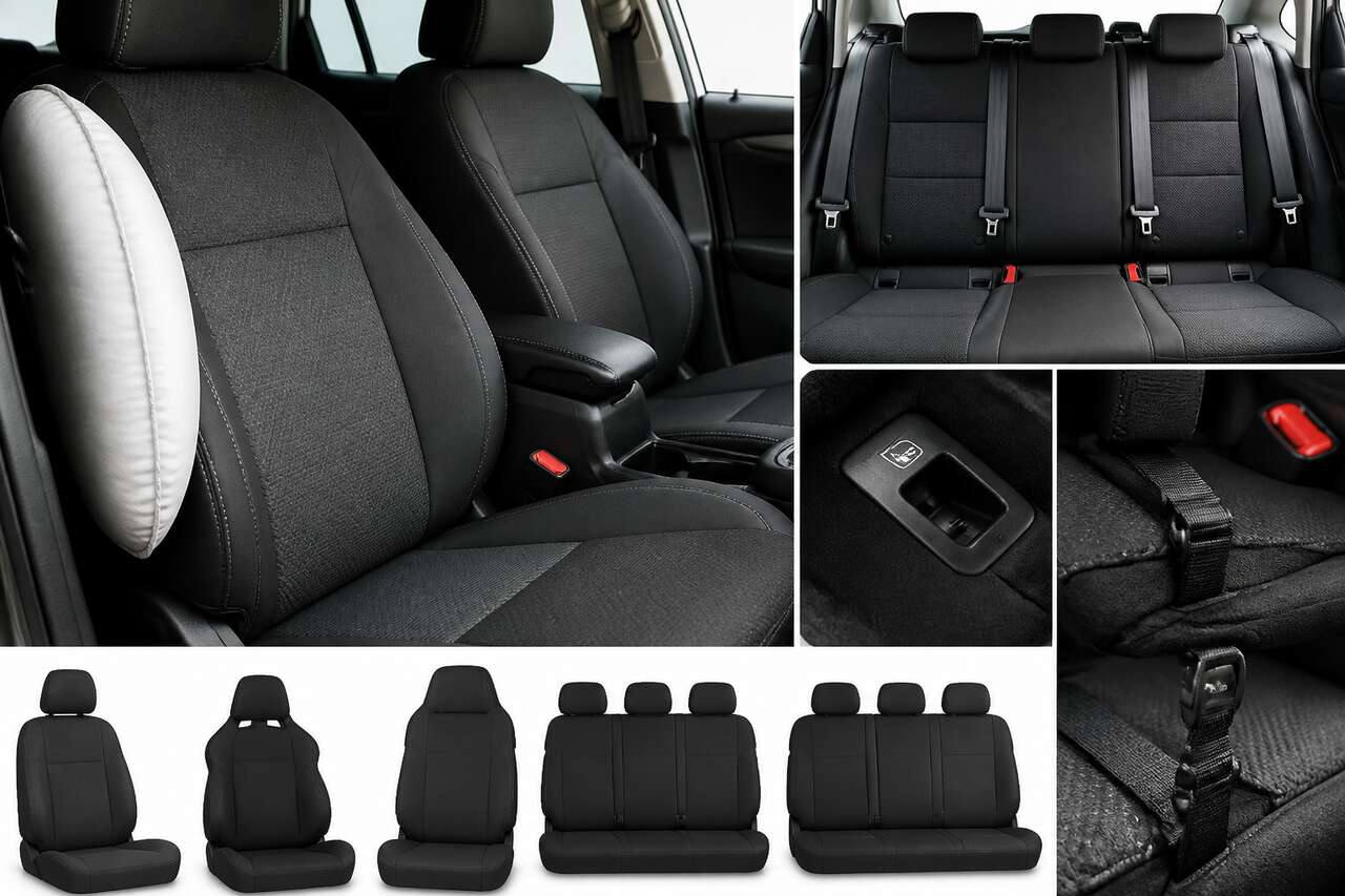 Compatibilité et sécurité: airbags, isofix et formes de sièges Compatibilité et sécurité: airbags, isofix et formes de sièges