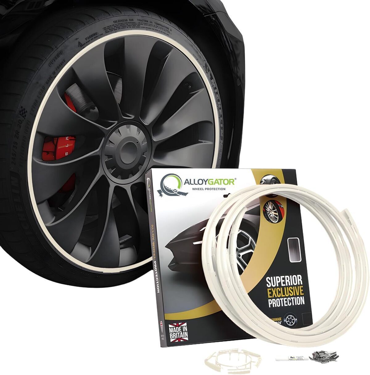 Test : alloyGator protection jantes argent, anti-rayures pour véhicules