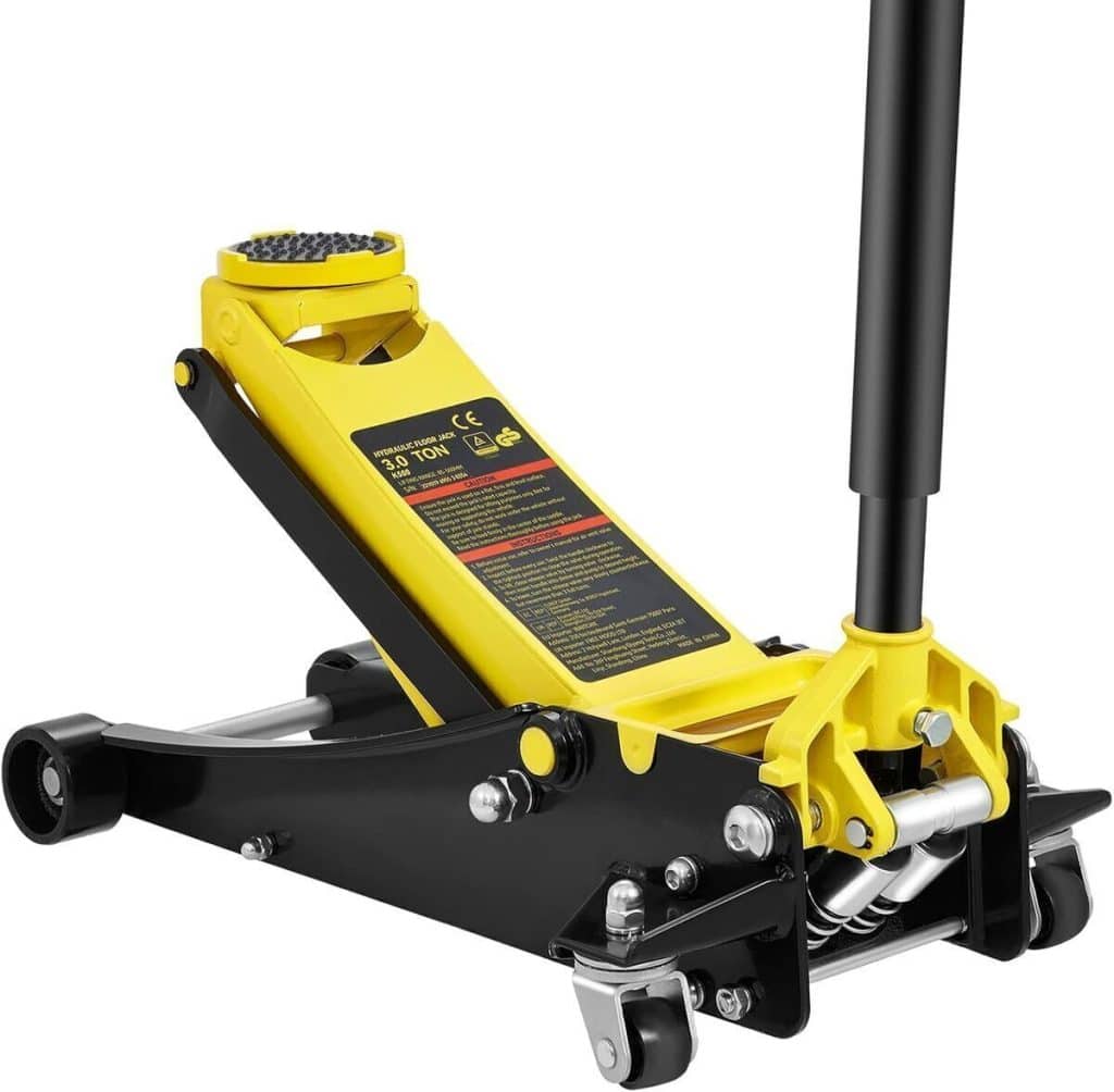 Test : cric rouleur VEVOR 3 tonnes hydraulique