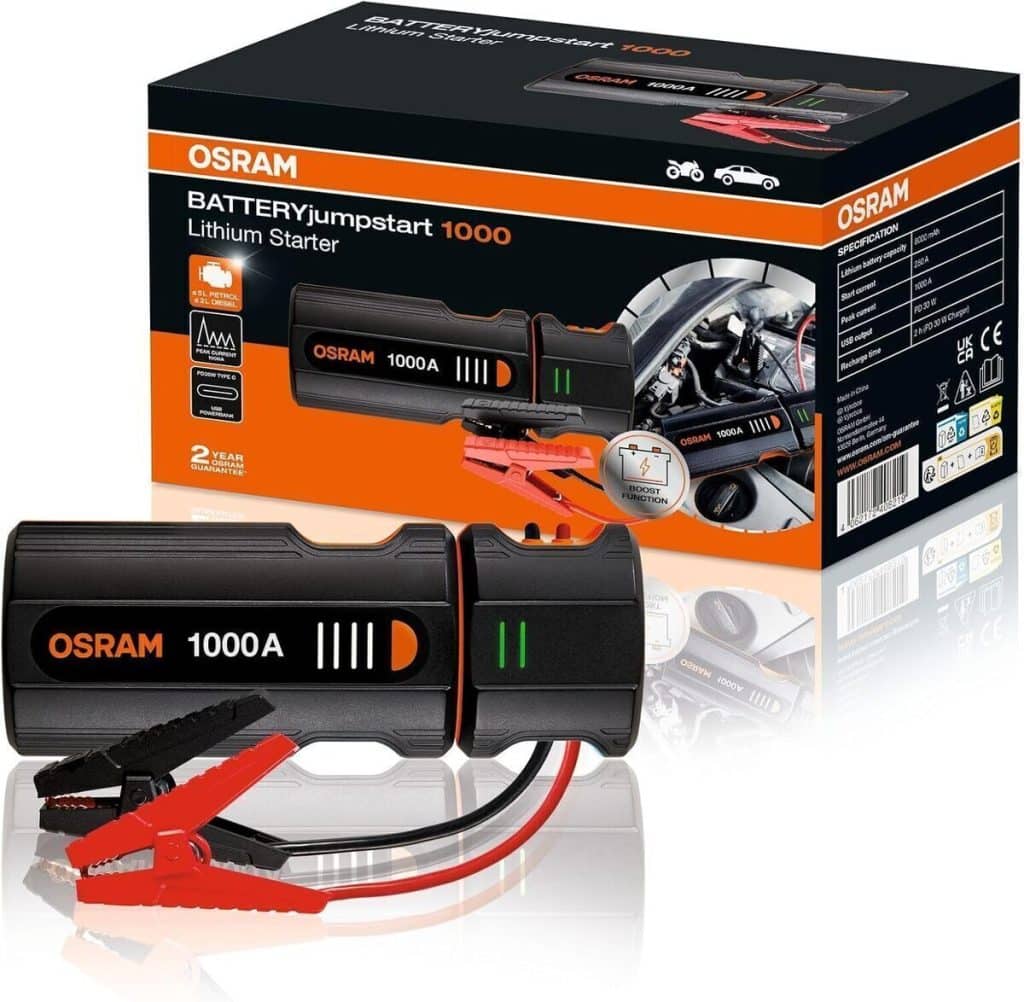 Test de la batterie de démarrage OSRAM OJS020