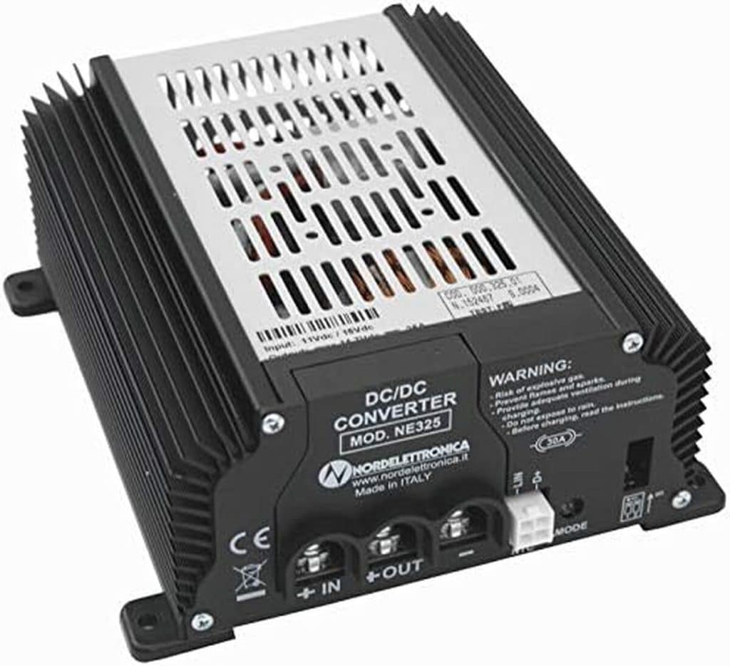 Test du booster de charge Nordelettronica NE325 12 V pour camping-car