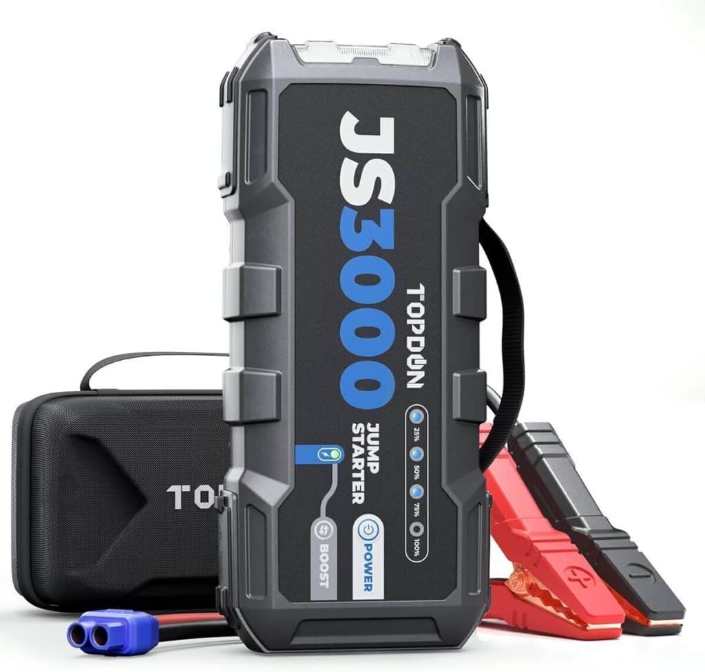Test du boosteur de batterie Topdon JS3000 : puissance à l'épreuve
