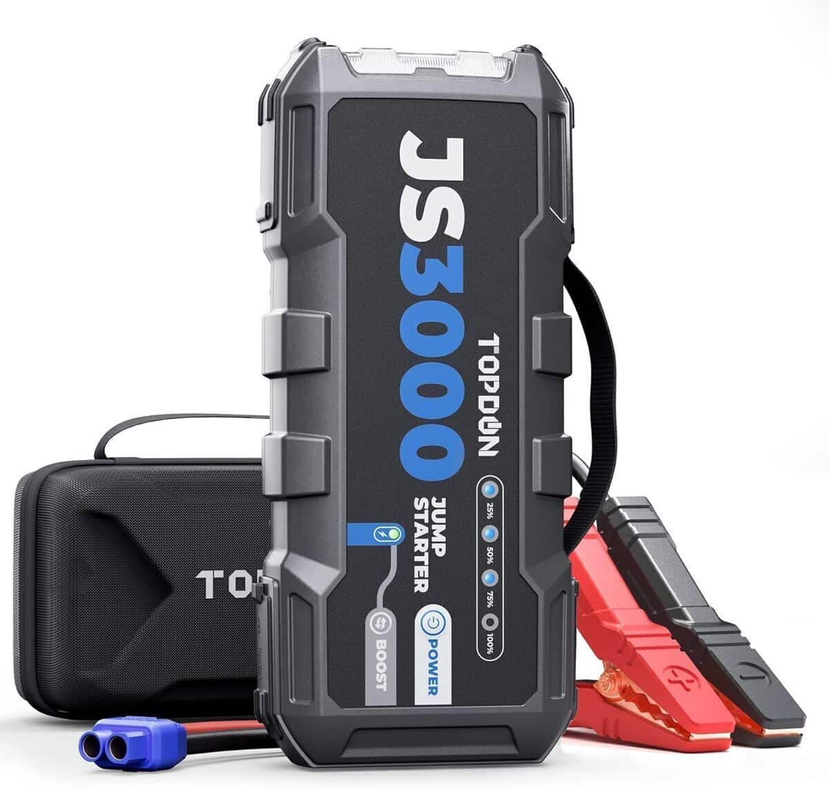 Test du boosteur de batterie Topdon JS3000 : puissance à l'épreuve