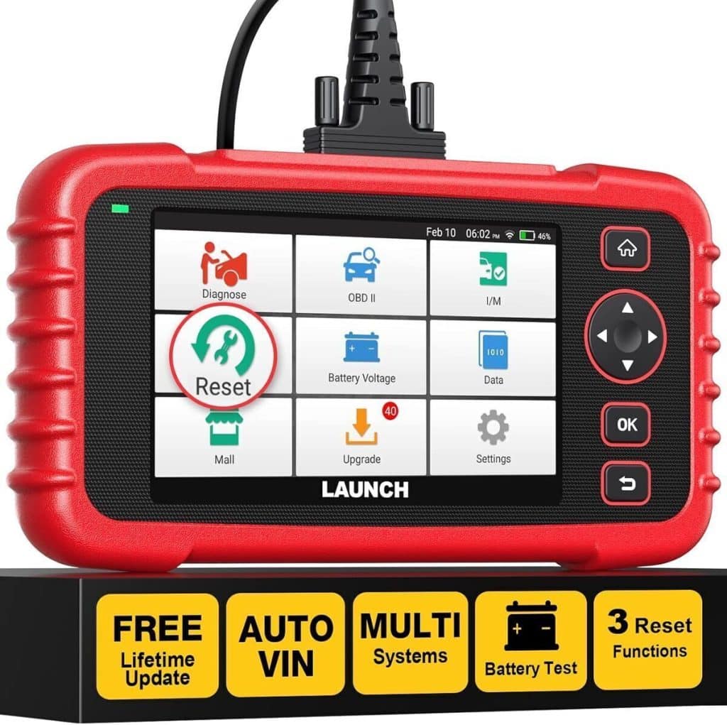 Test Launch CRP123X : valise diagnostic auto multimarque efficace