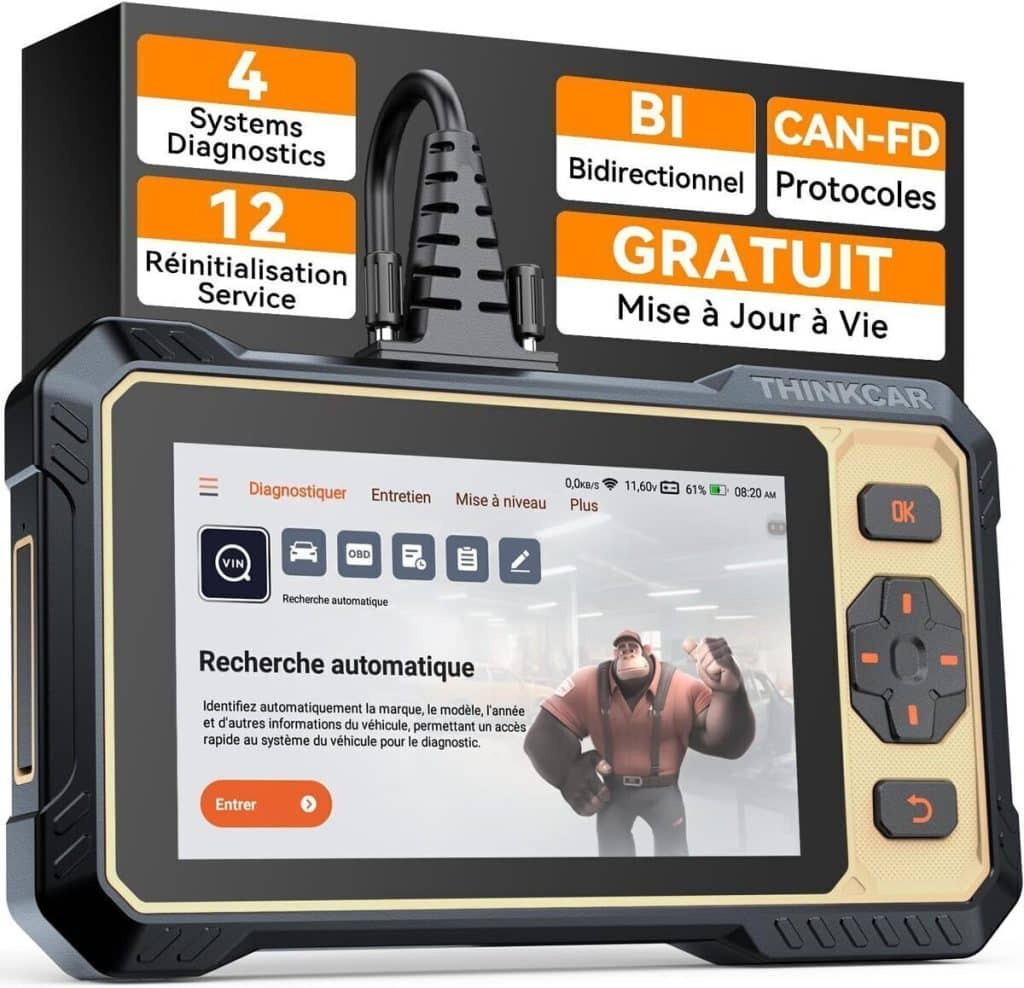 Test ThinkScan 662 : diagnostic auto complet et efficace