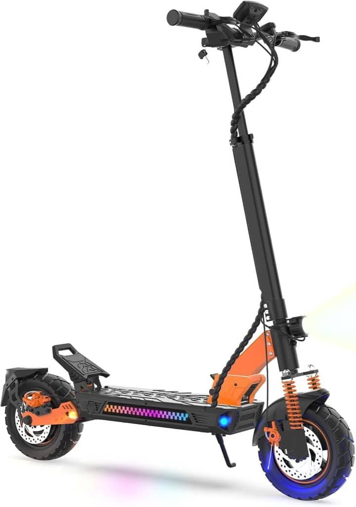 Test : trottinette électrique VELOFLOW 500W pneus 10 pouces