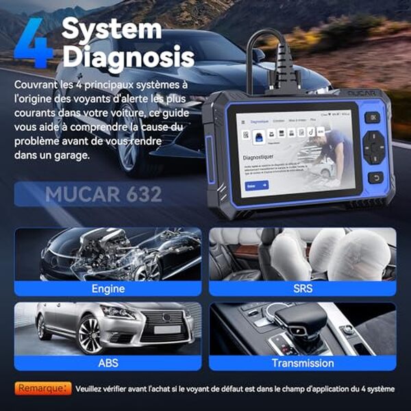 Découvrez notre test détaillé de la valise diagnostic mucar 632 : intelligence artificielle, réinitialisations avancées et performances pour professionnels.