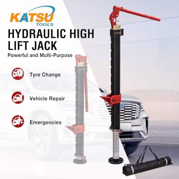 Découvrez notre test complet du cric hydraulique KATSU Farm Jack 2 tonnes : performances, fiabilité et avantages pour vos travaux de mécanique automobile.