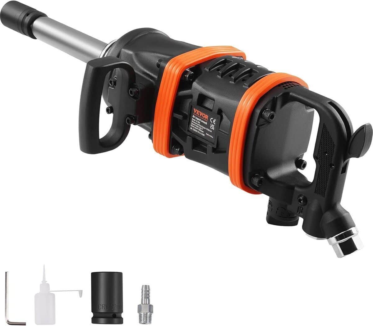 Test clé à choc pneumatique Vevor 7016 Nm : puissance et performance