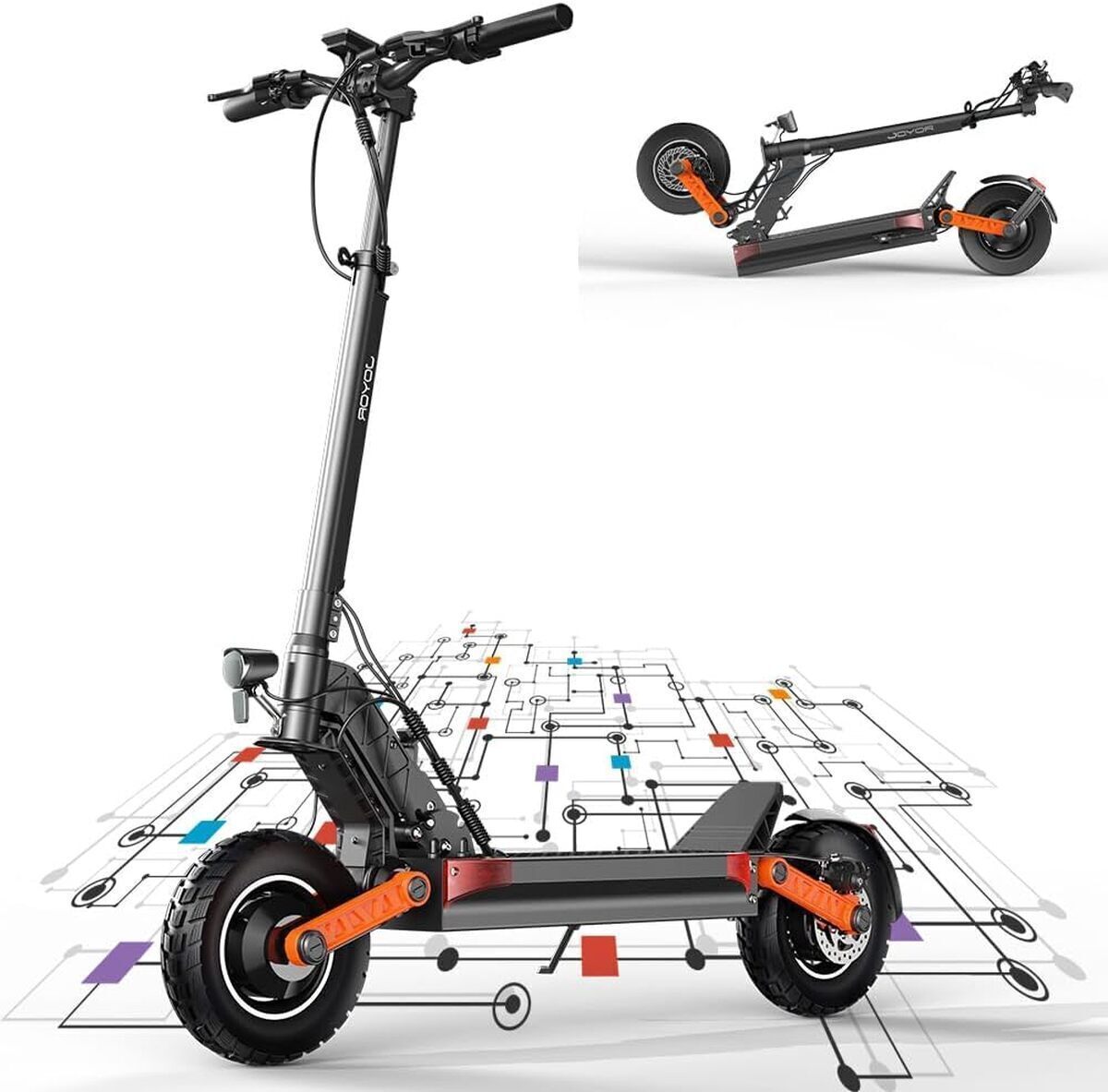 Test de la trottinette électrique JOYOR S10S : puissance et autonomie