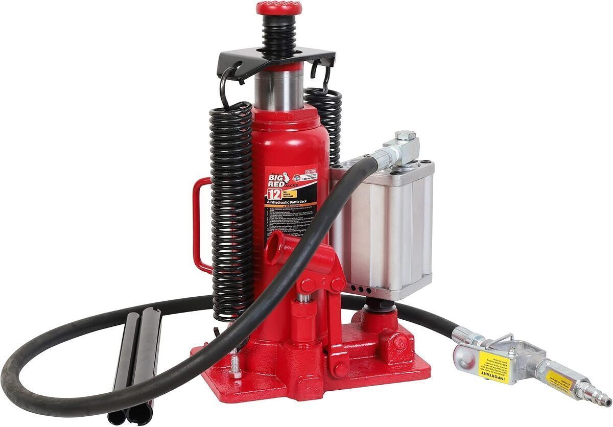 Test Du Cric Bouteille Hydraulique BIG RED Torin TAM91206 12 Tonnes