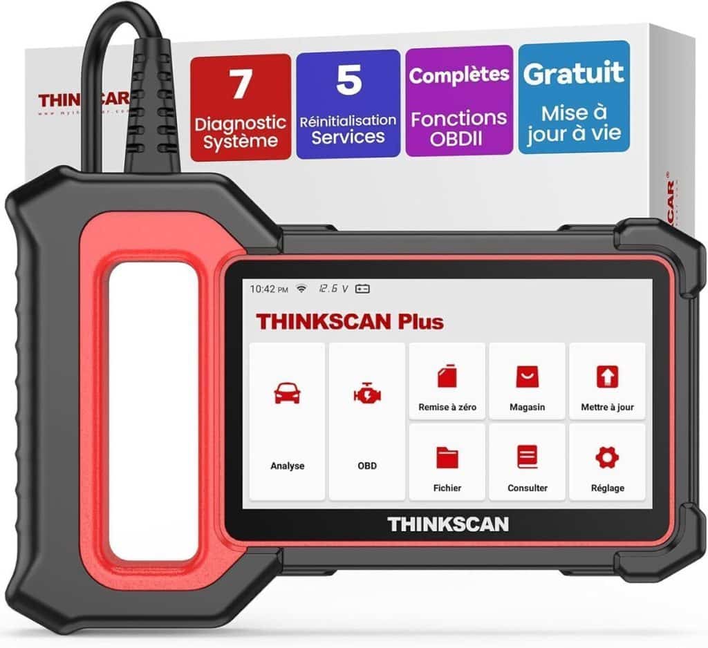 Test Thinkcar ThinkScan Plus S7 : valise Diagnostic Auto Polyvalente