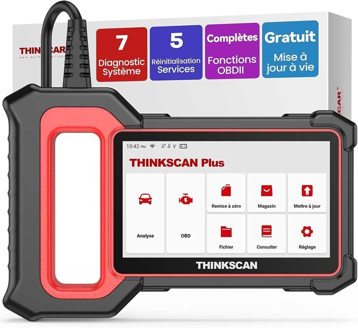 Test Thinkcar ThinkScan Plus S7 : valise Diagnostic Auto Polyvalente