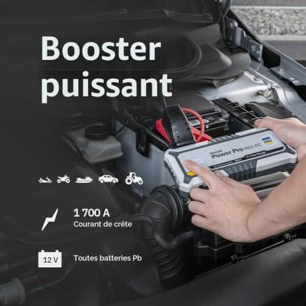 Test complet du démarreur autonome 3 en 1 GYS Nomad Power Pro 901 FC : performances, fonctionnalités et avis d'expert pour ce booster de batterie multifonction.