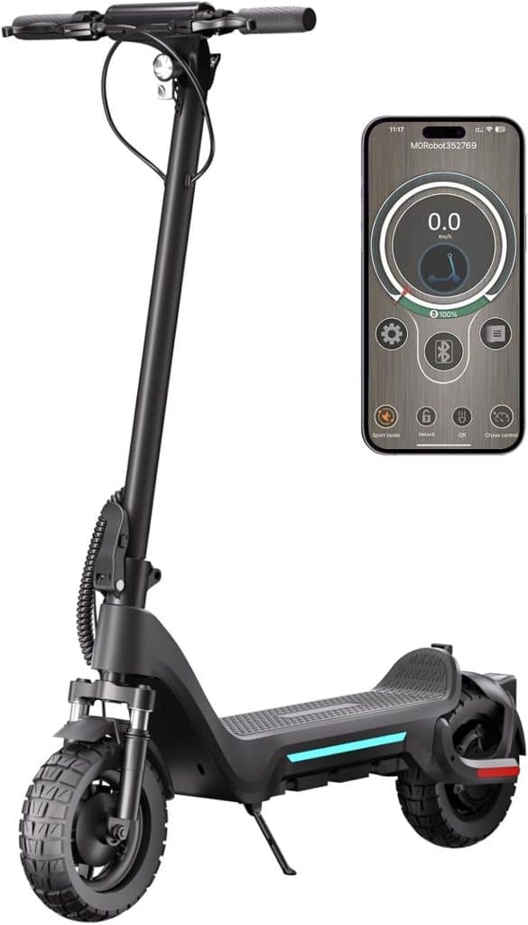 Test de la trottinette électrique tout-terrain pliable