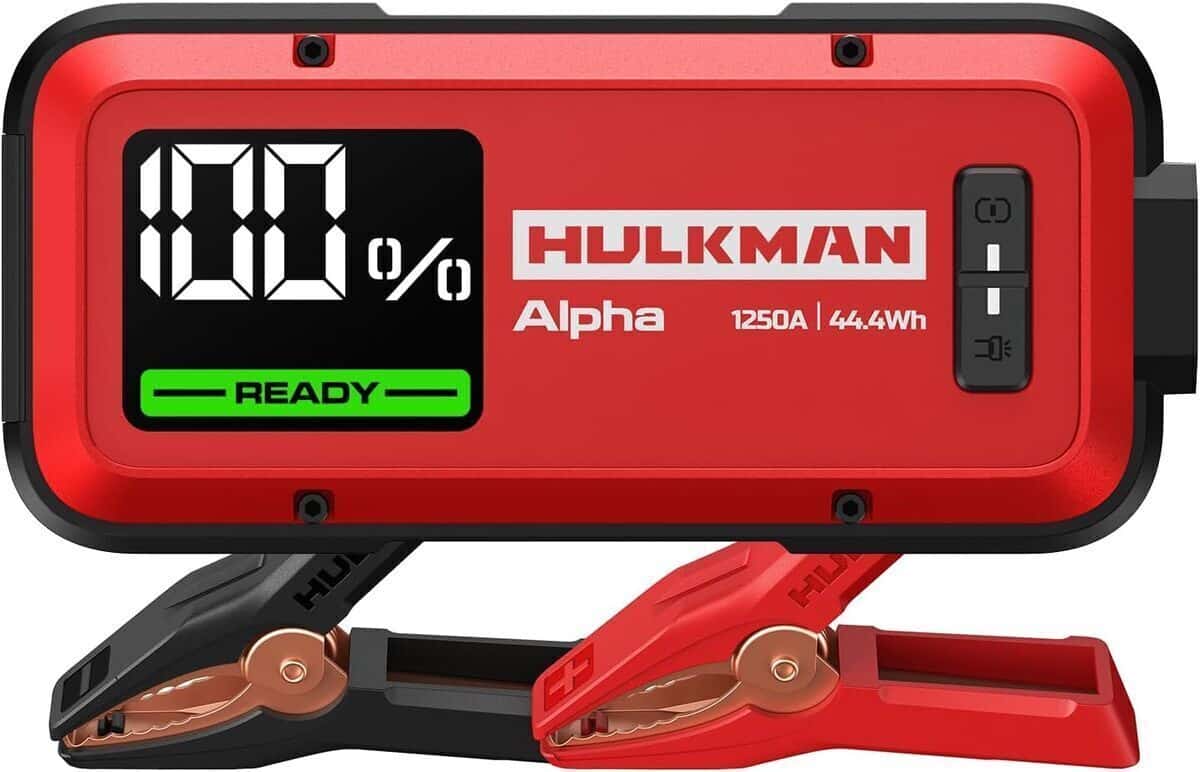Test du démarreur hulkman alpha ultra red 1250a pour batteries