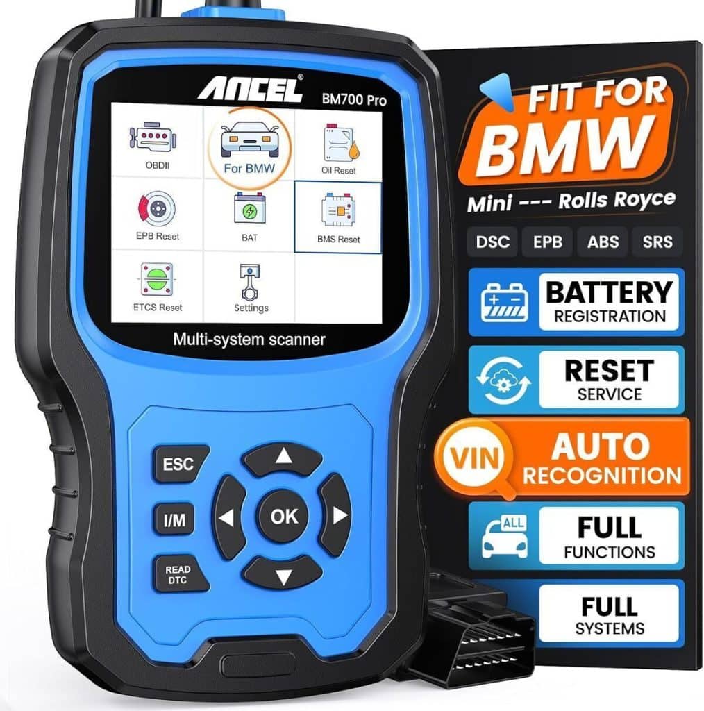 Test Du Scanner Ancel BM700 Pour BMW : outil Diagnostic Avancé